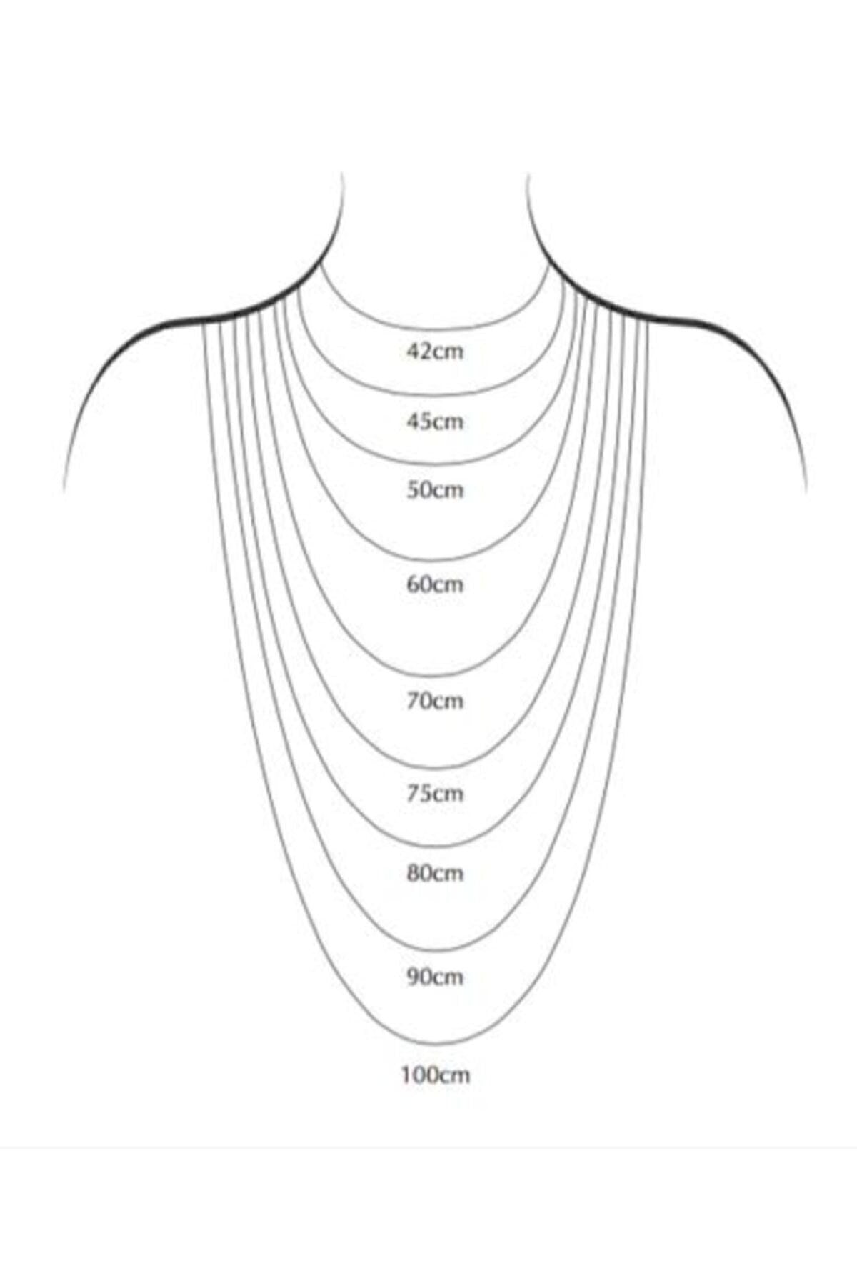 925 Ayar Gümüş Unisex Kolye Zinciri