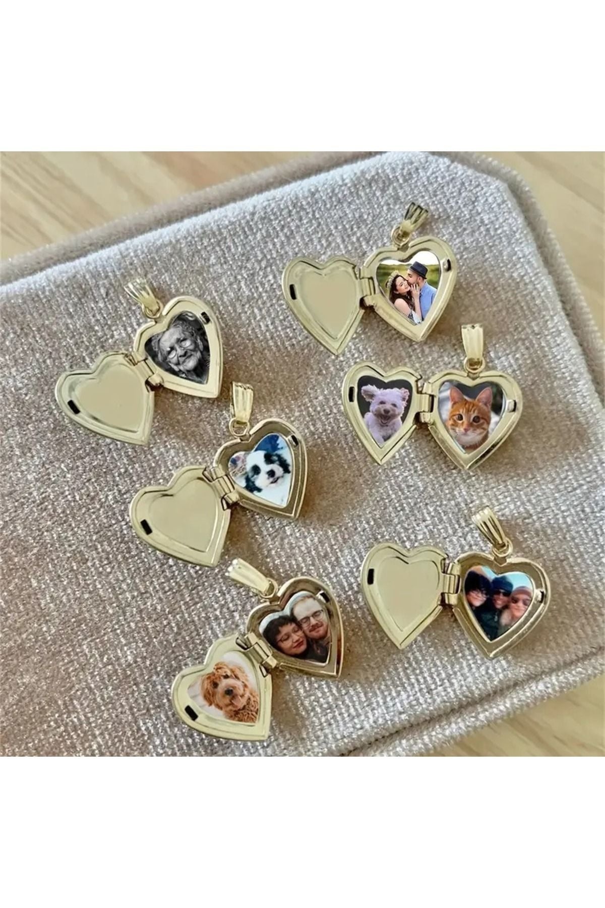 Çelik Fotoğraflı Kolye İçi Açılır Kapaklı Kolye İsim Yazılır Kararmaz