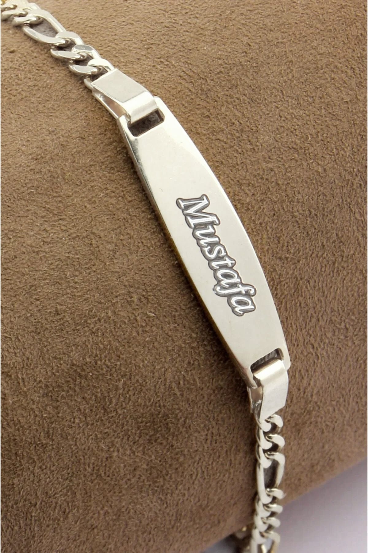 925 Ayar Gümüş Bebek Ve Çocuk Bileklik Künyesi