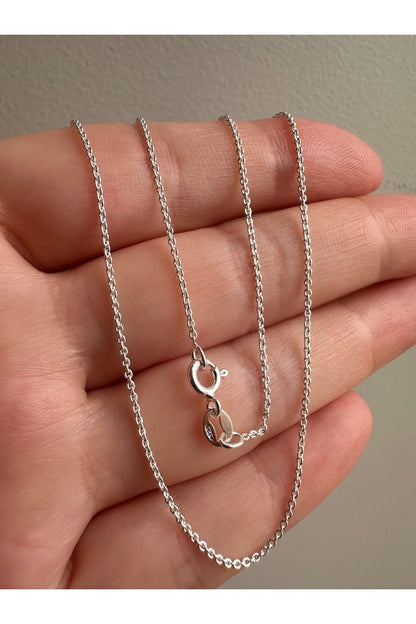 925 Ayar Gümüş Unisex Kolye Zinciri